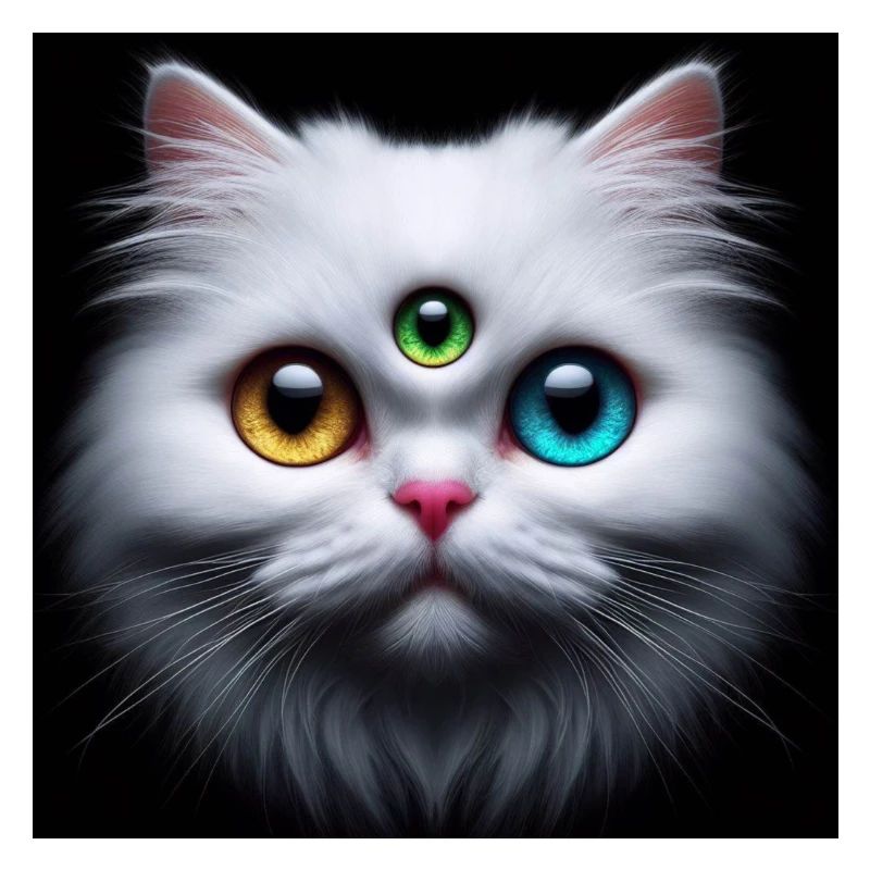 3 eyes cat