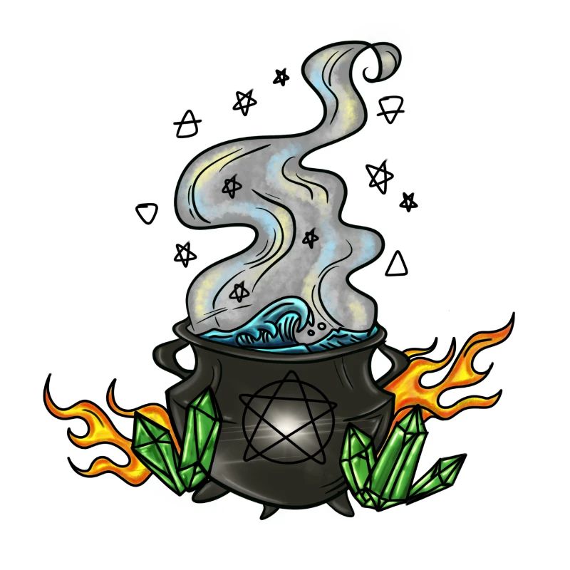 Der vier Elemente Kessel