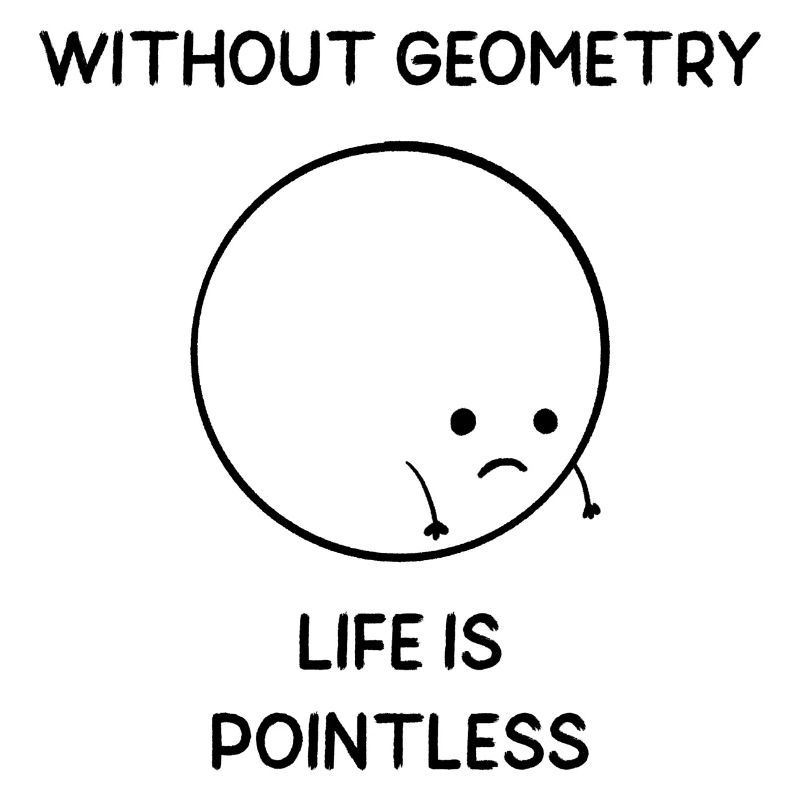 Without Geometry Life is Pointless