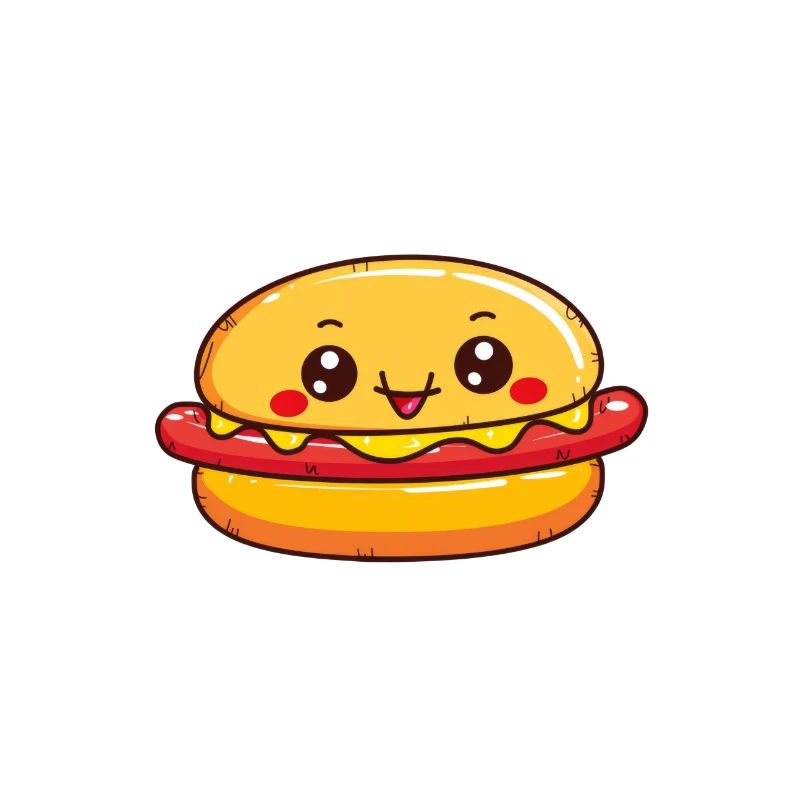 Süßer Hamburger