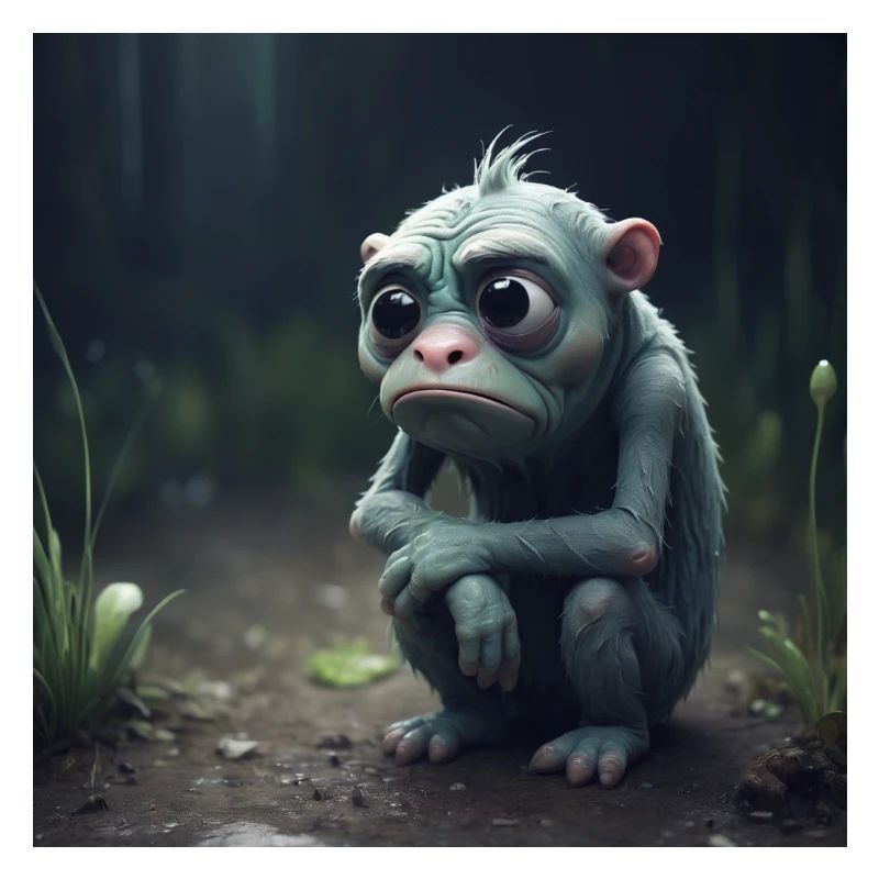 Triste créature