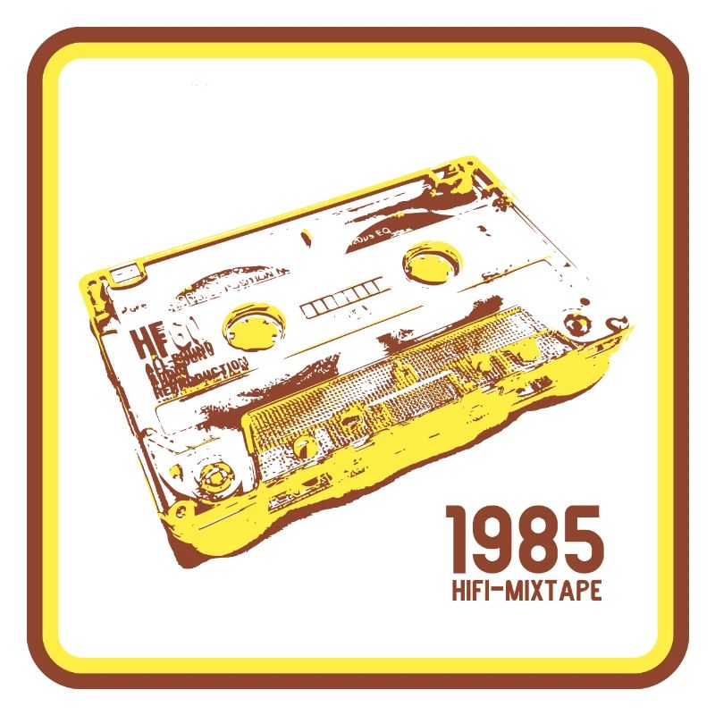 Retro Tape Love - Version Gelb
