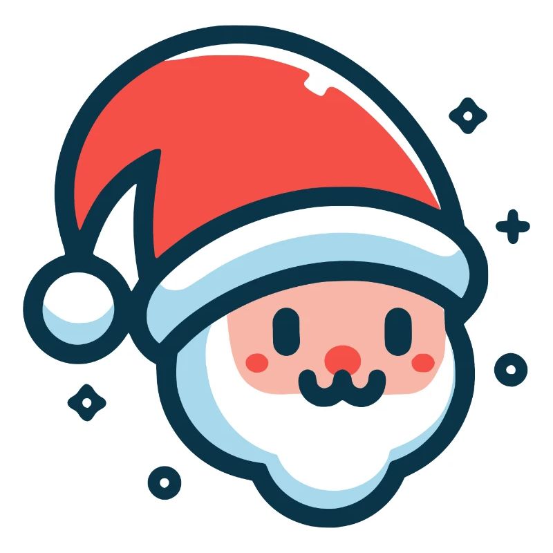 Weihnachtsmann Kopf