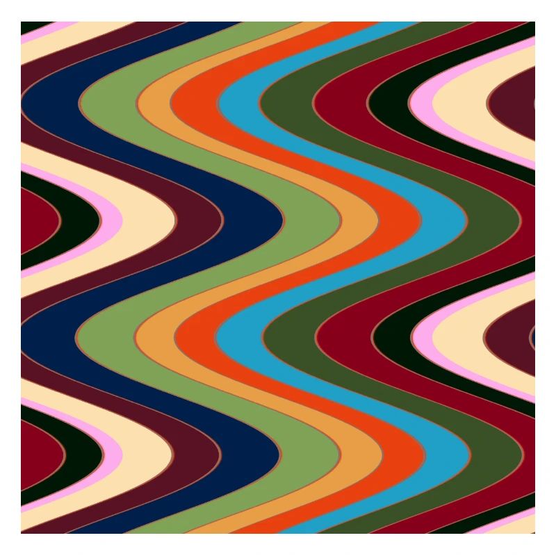 Abstract Art with Linear Patterns