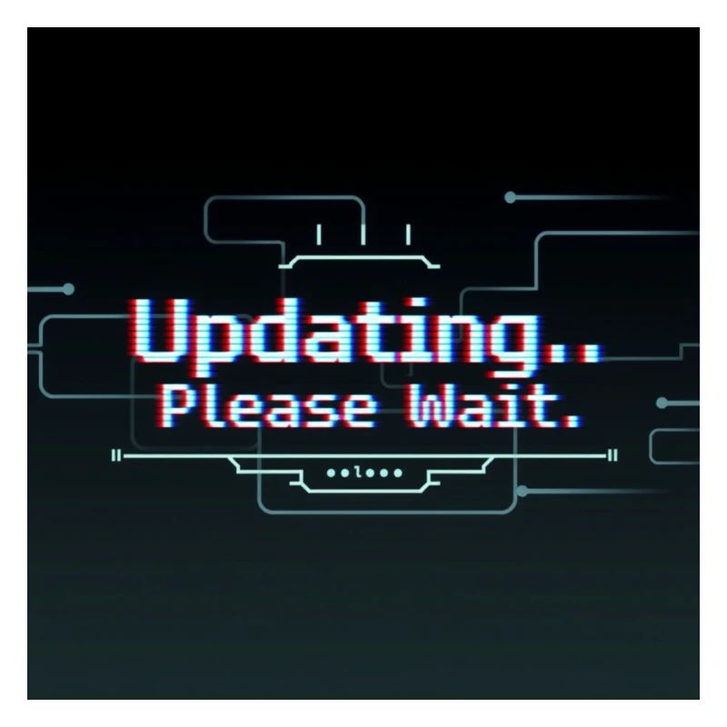 Glitch Update Loading Screen