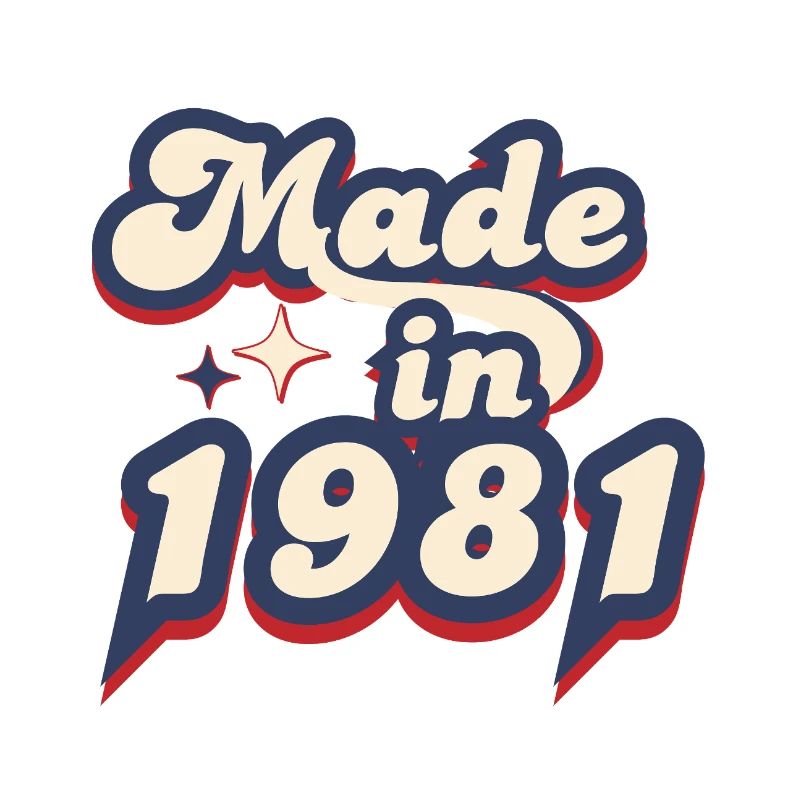 Made in 1981 retro