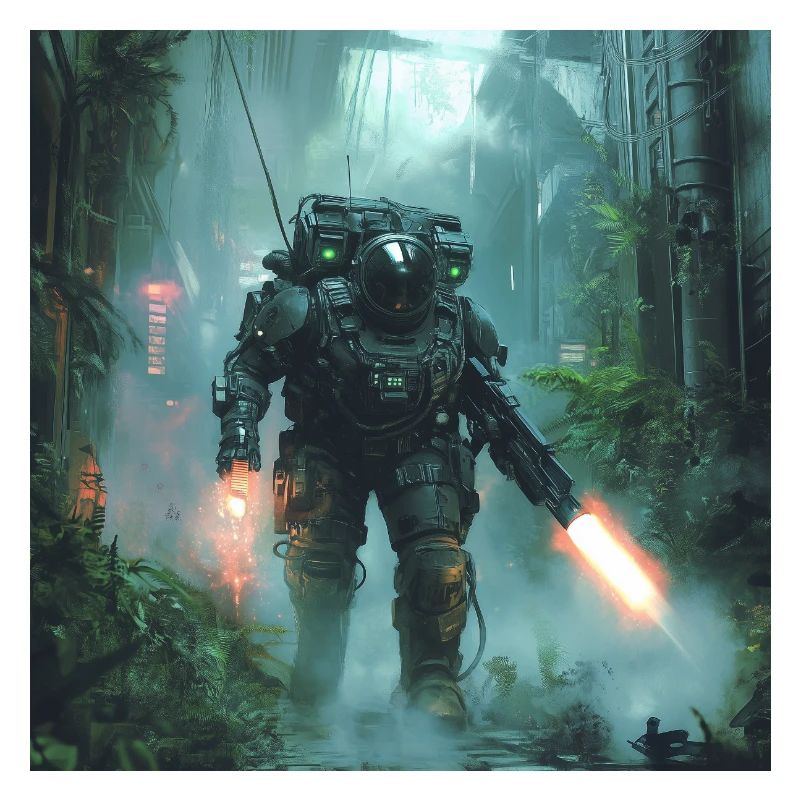 Guerrier de science-fiction1