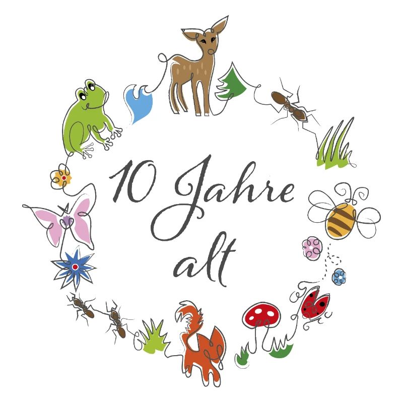 10 Jahre alt Geburtstag