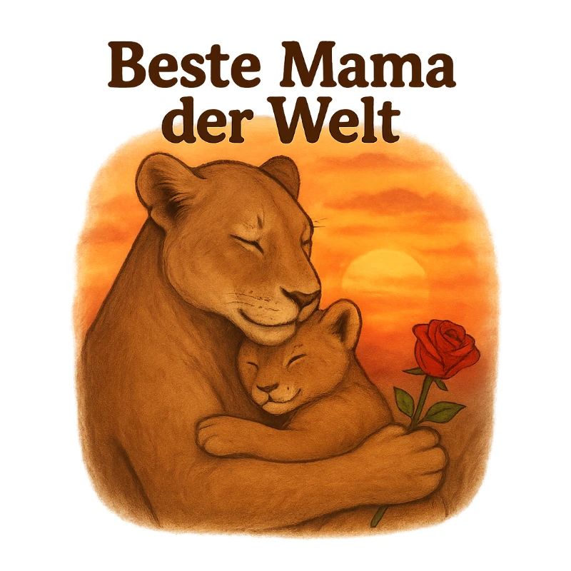Muttertag Geschenke Löwen Mama