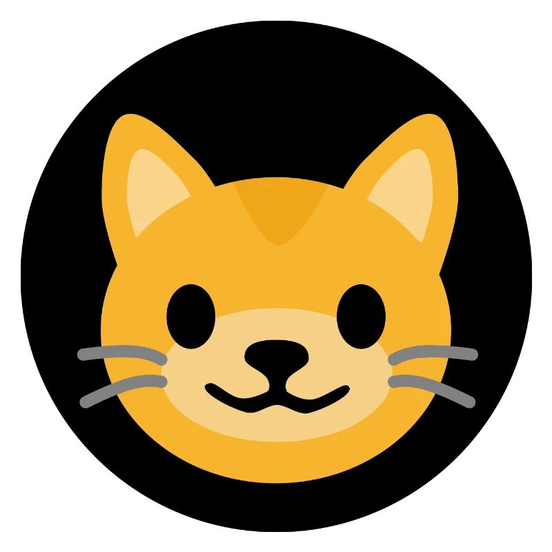 Cat Face Black | ~NU relations | Vector