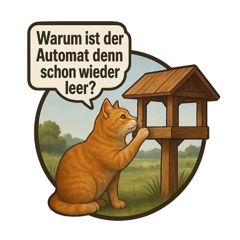 Vogelhaus Katze