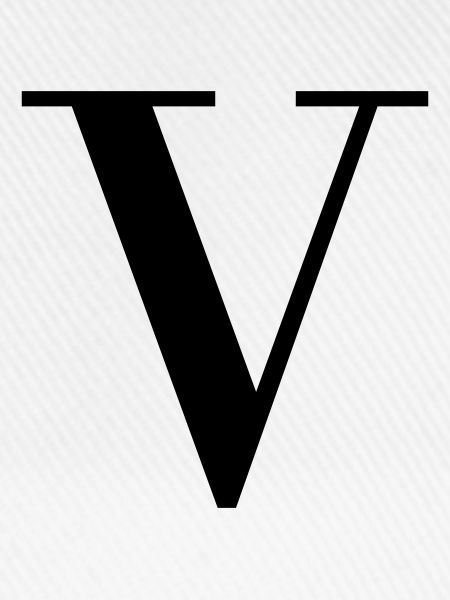 Capital V