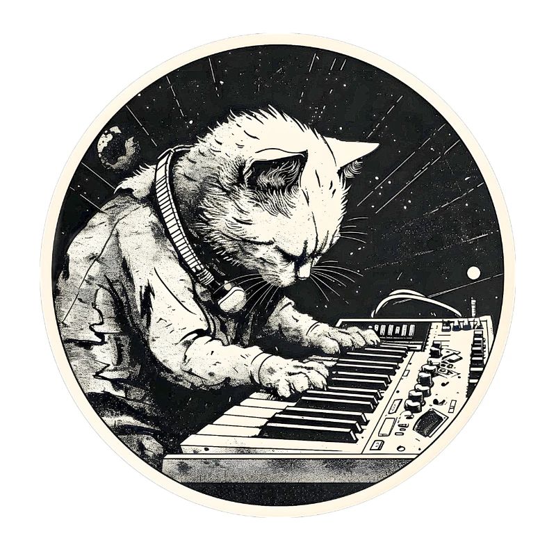 Space Synth Cat