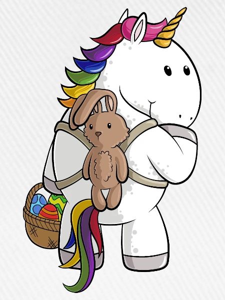 Oster Comic Einhorn