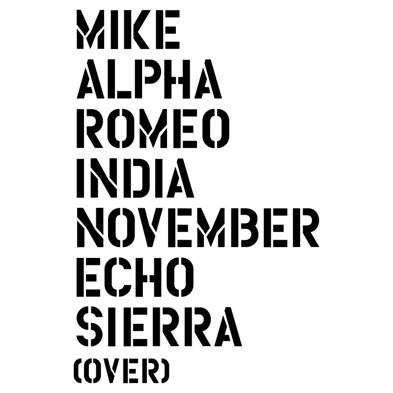 Mike Alpha Romeo India... over - MARINES