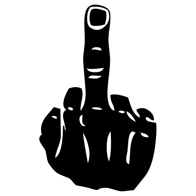 middle finger