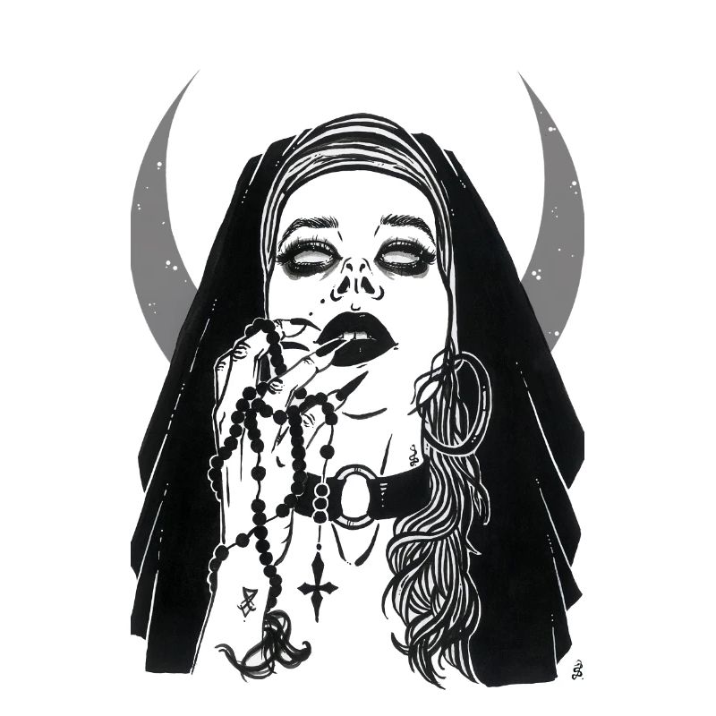 Die dunkle Nonne