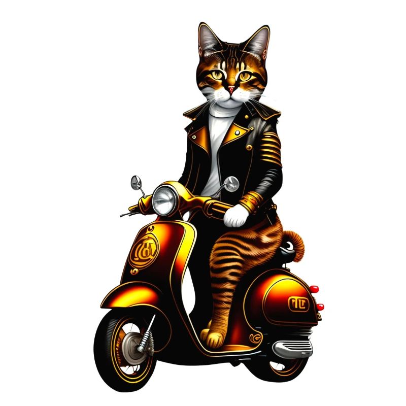 Steampunk-Katze
