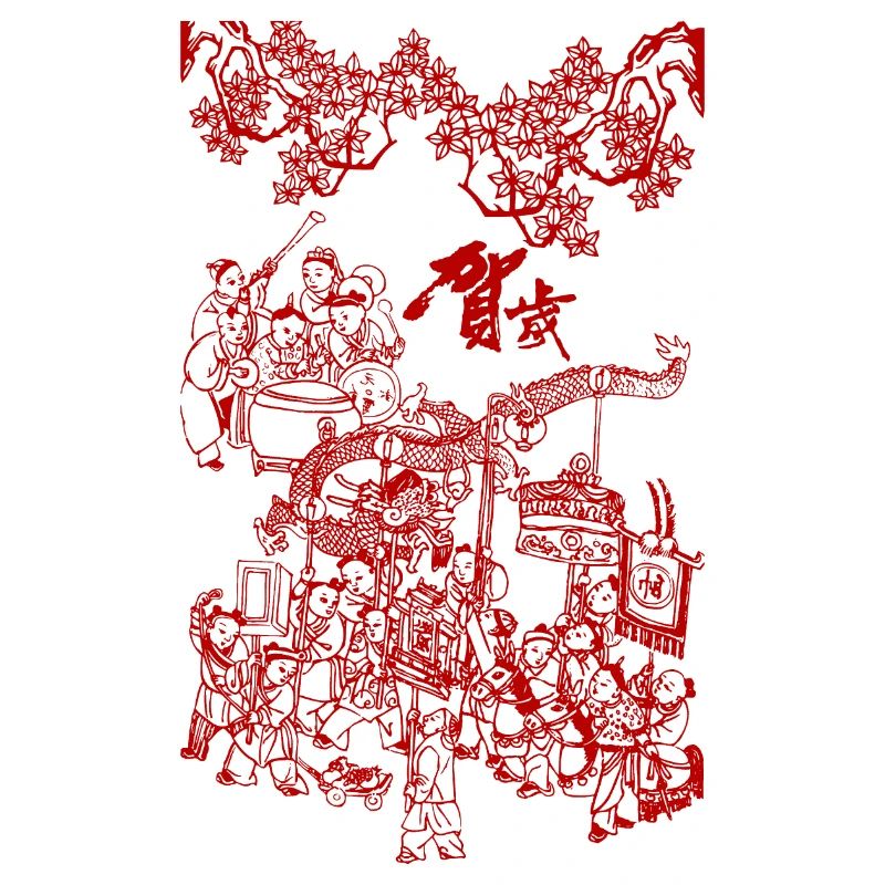 Folklore Chinesische Grafik