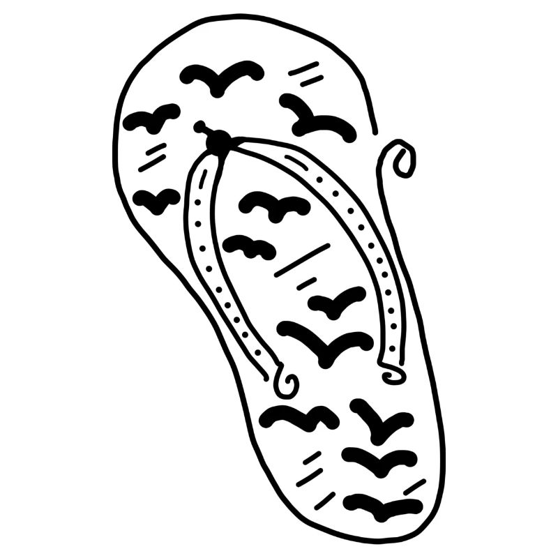 Flip flop schuh