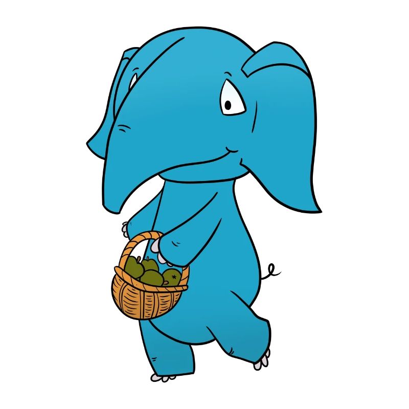 Elefant Apfel