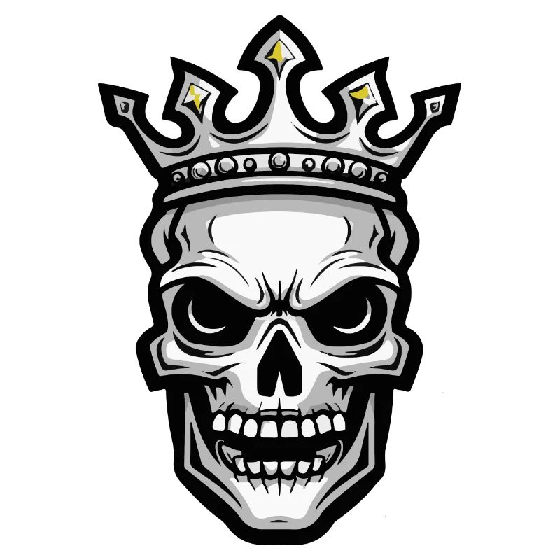 Skull King Crown