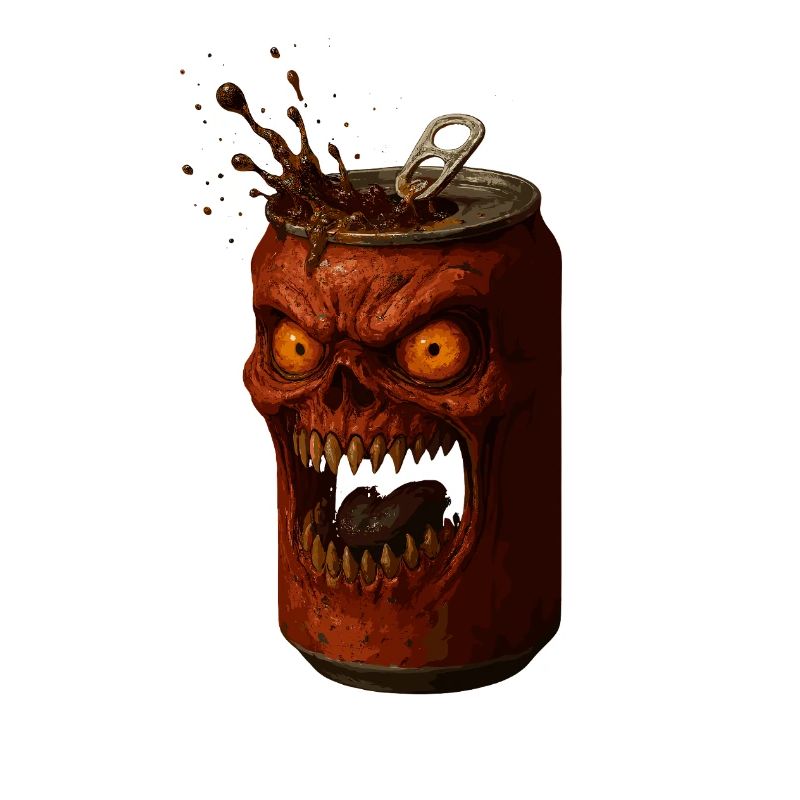 Wütige Horror Dose