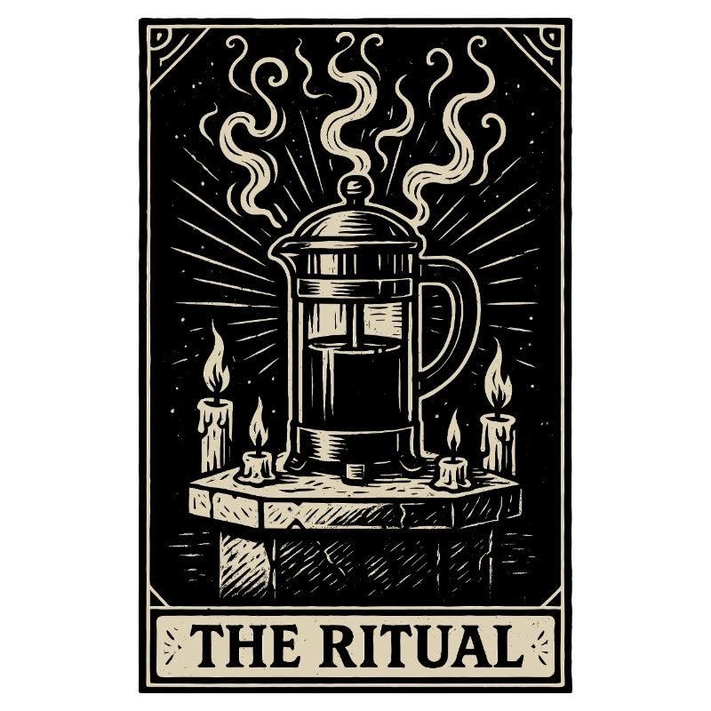 Le Rituel – Conception de l’autel du tarot au café