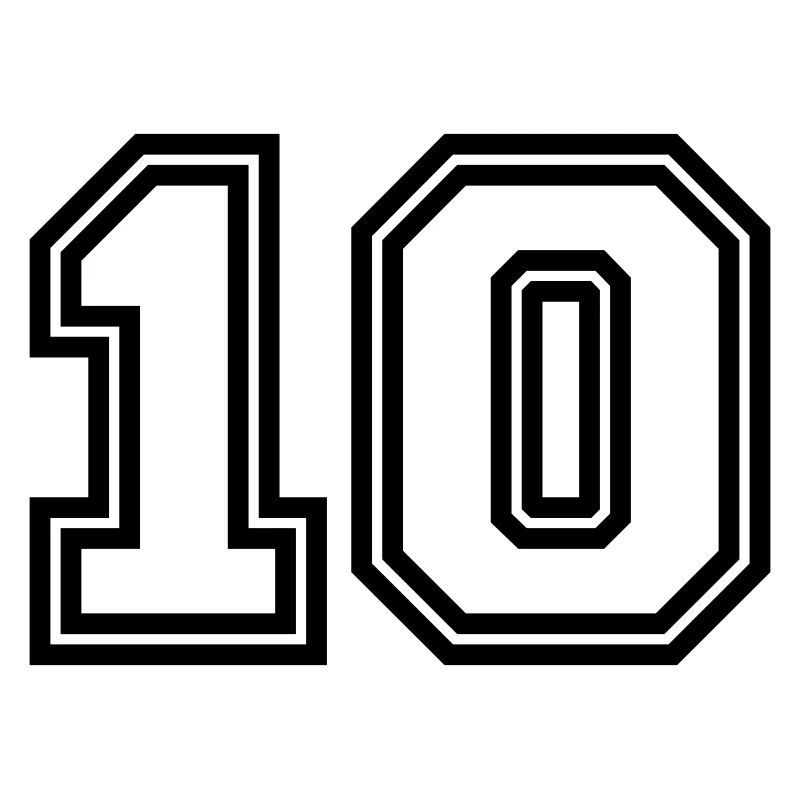 Symbole de 10 chiffres
