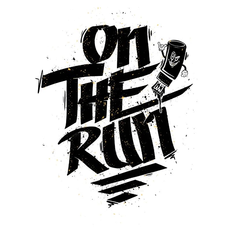 On The Run Graffiti Marker