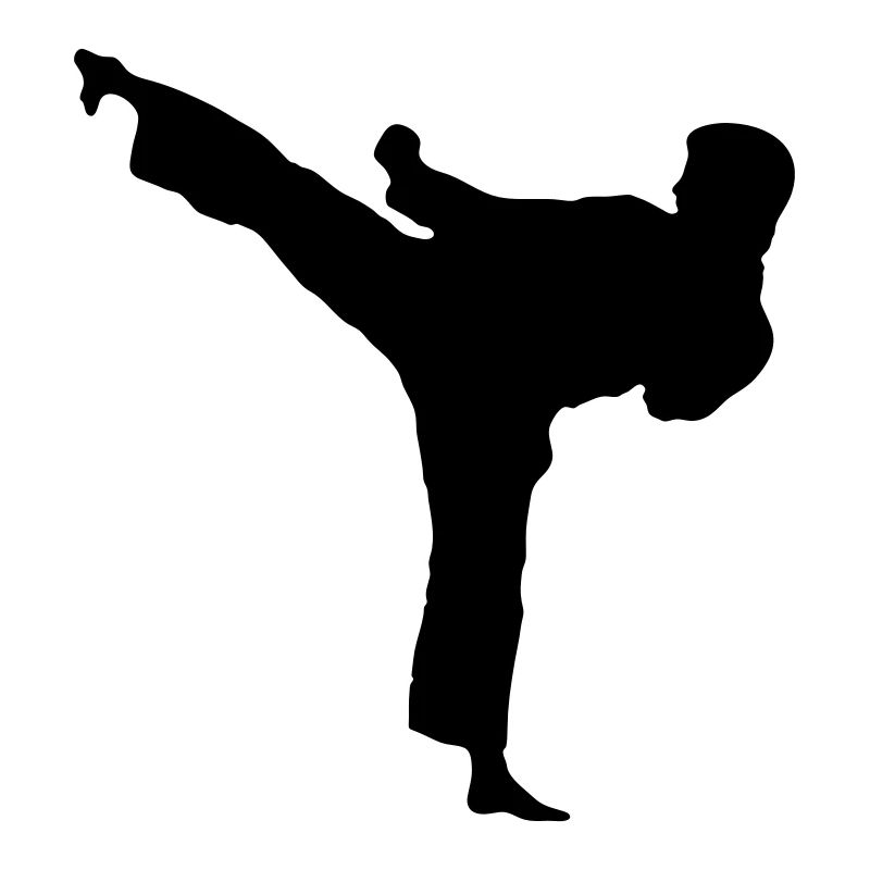 High kick to the left