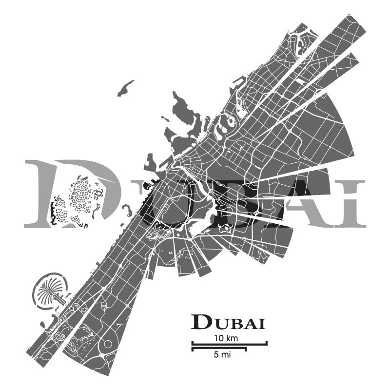 Dubai Map