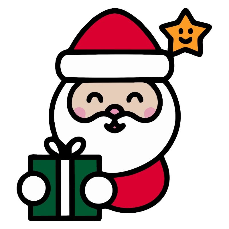 Lustiger Weihnachtsmann
