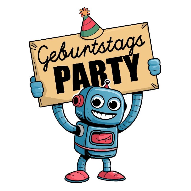 Geburtstagsparty Kindergeburtstag mit Roboter