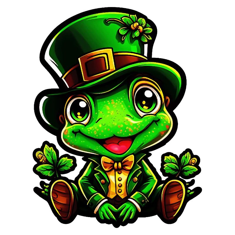 Frog Magic on St. Patrick's Day