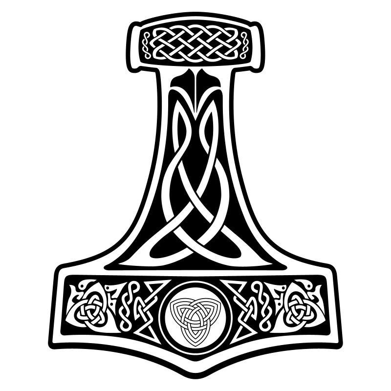 Viking mjollnir thor hammer