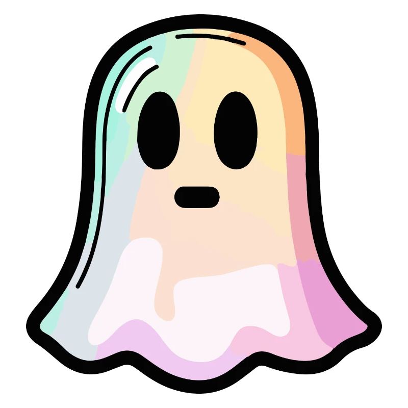 Geist Halloween Comic Süß