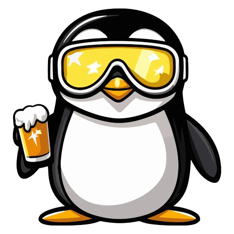 Pinguin Ski Bier