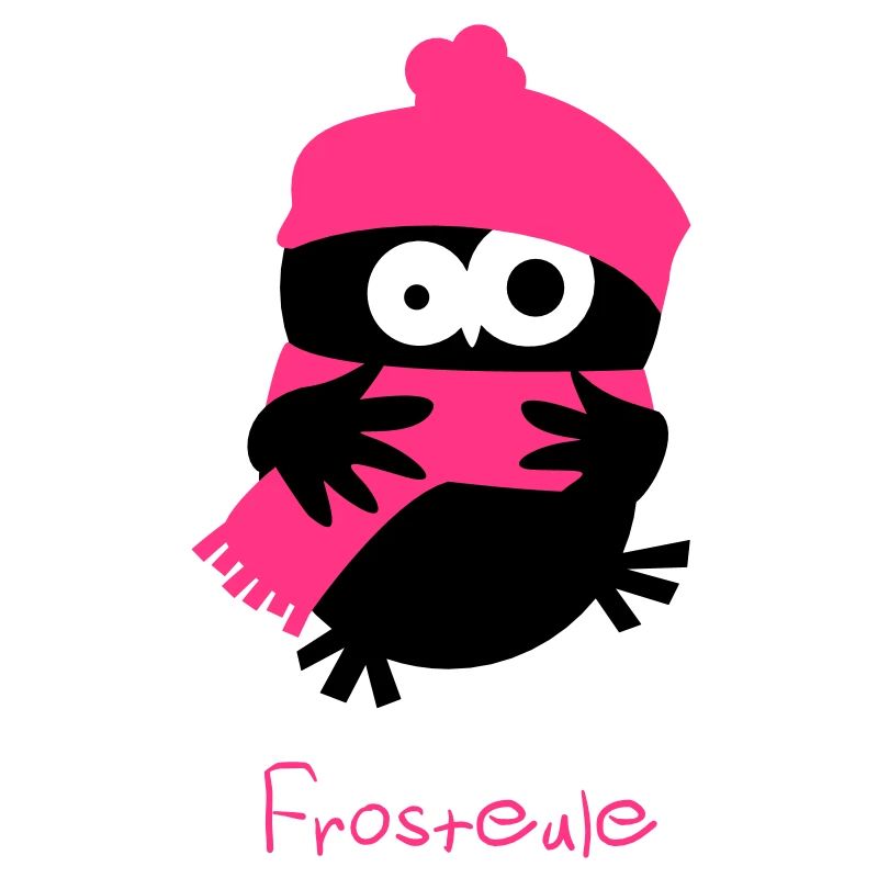 Eine Eule // Frosteule