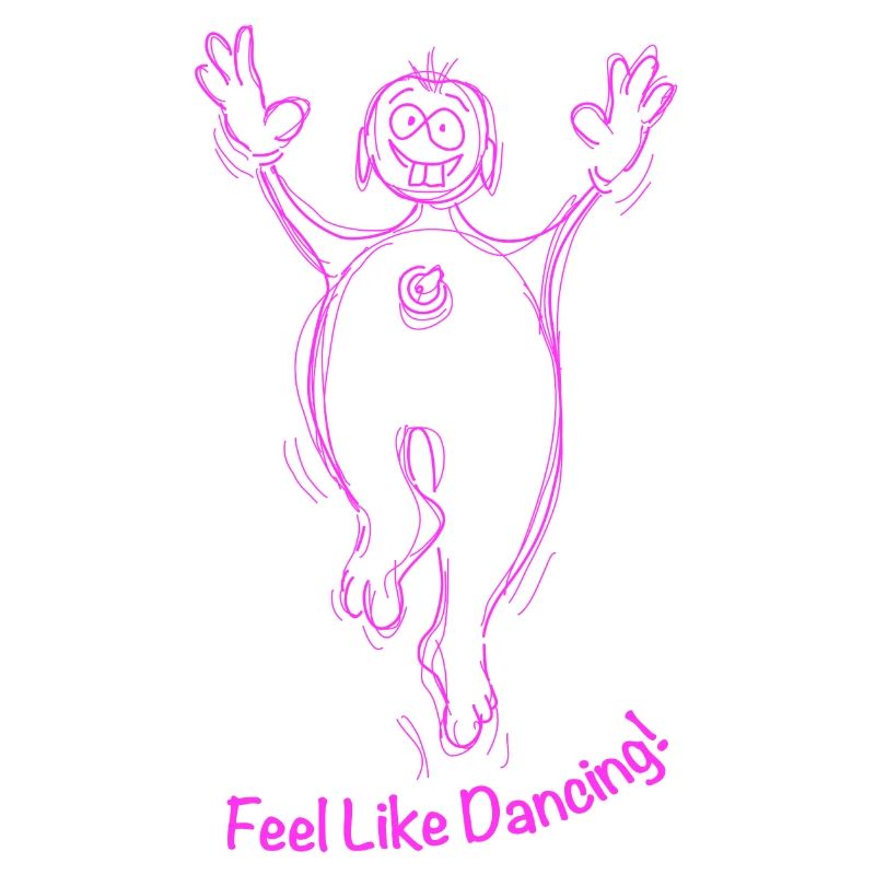 Feel like Dancing! Pink is fun!