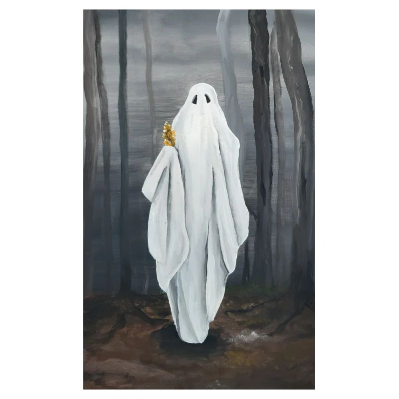 Gespenst mit Blümchen