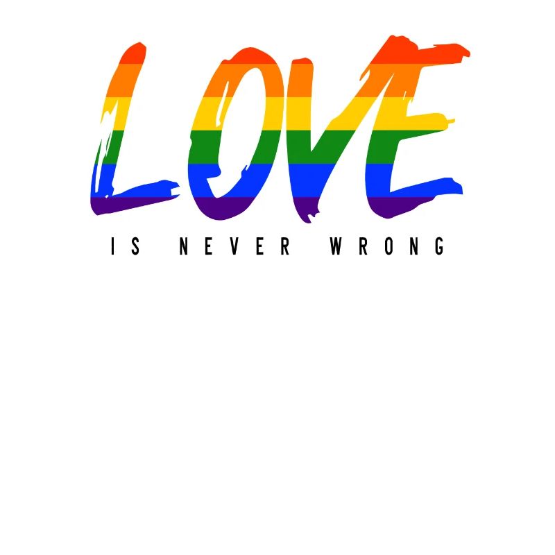 LGBTQ love is never wrong