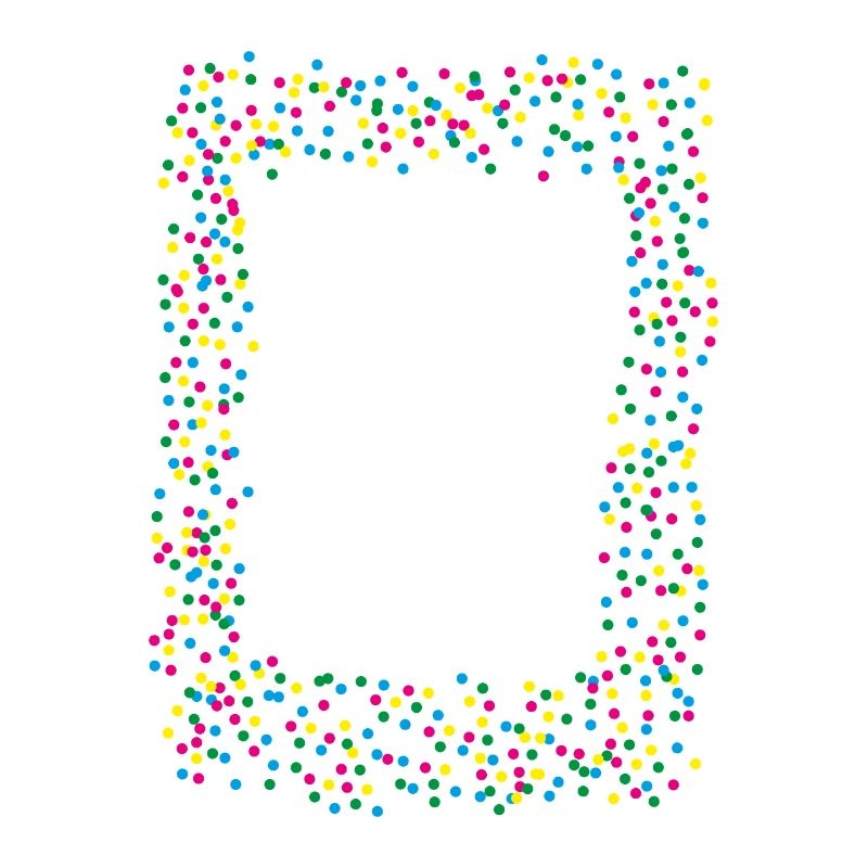 Confetti Confetti Cadre