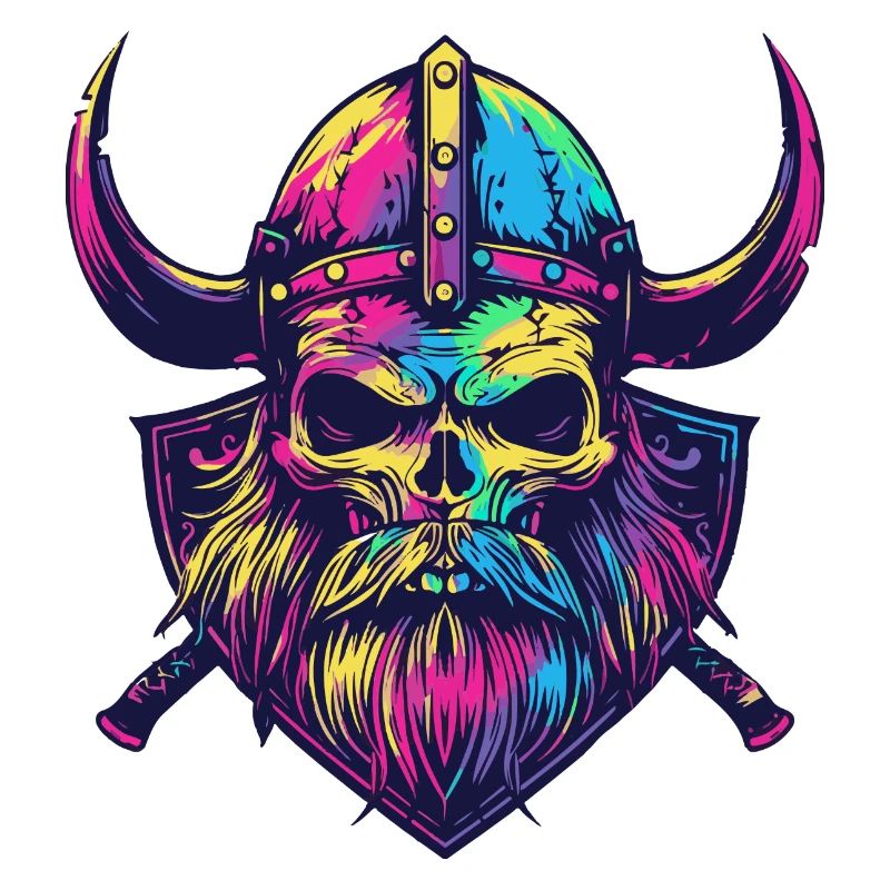 Wikinger Totenkopf