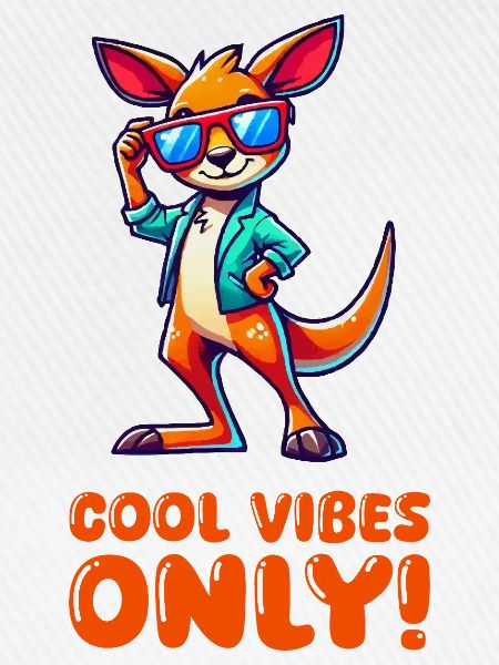 Kangaroo Comic Sonnenbrille