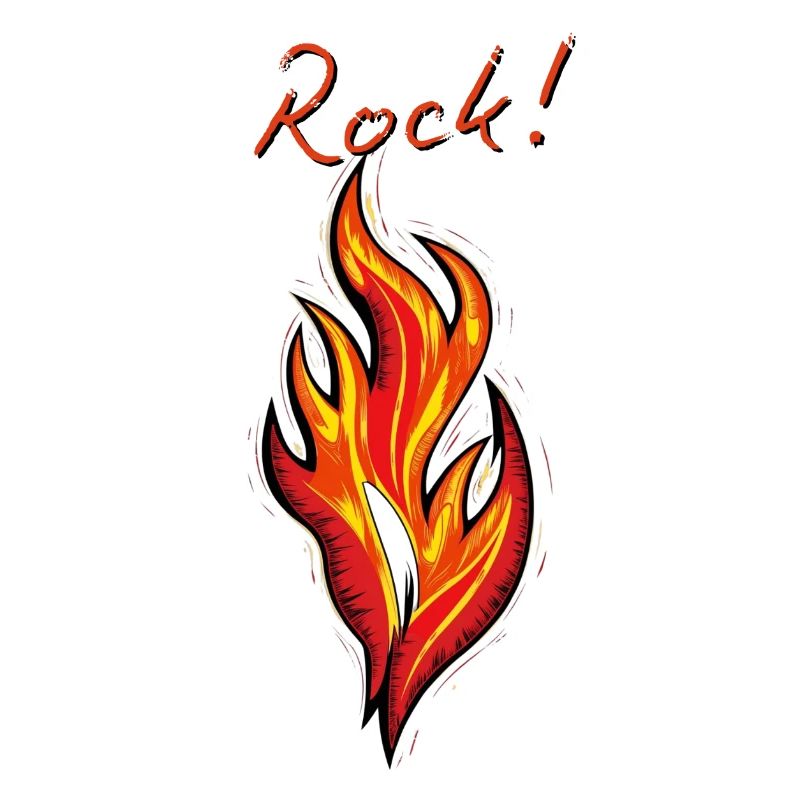 Rock Fire & Flame