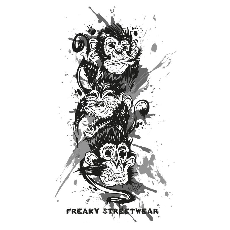 three monkeys