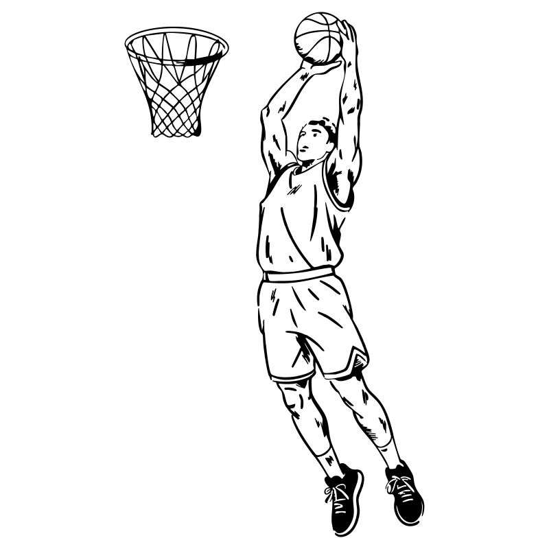 Basketball Slam Dunk