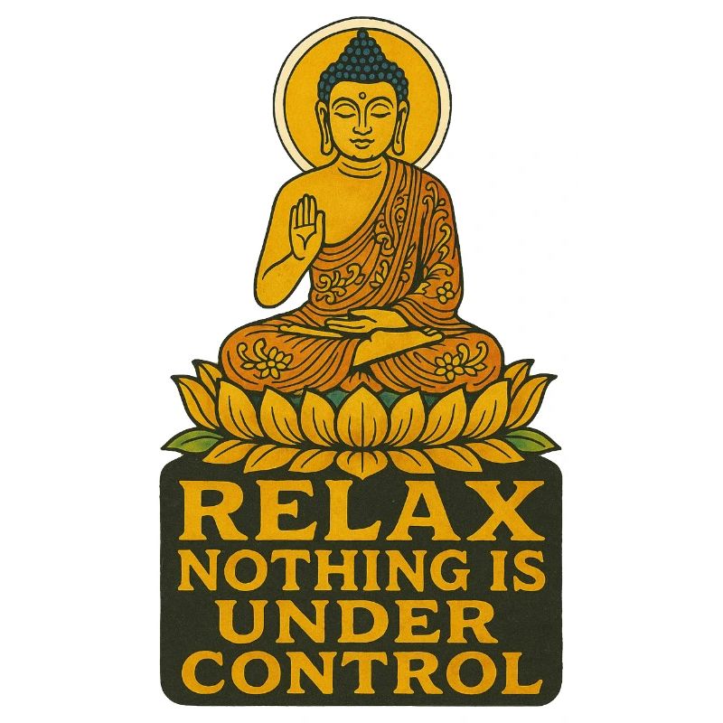 Relax nothing is in control