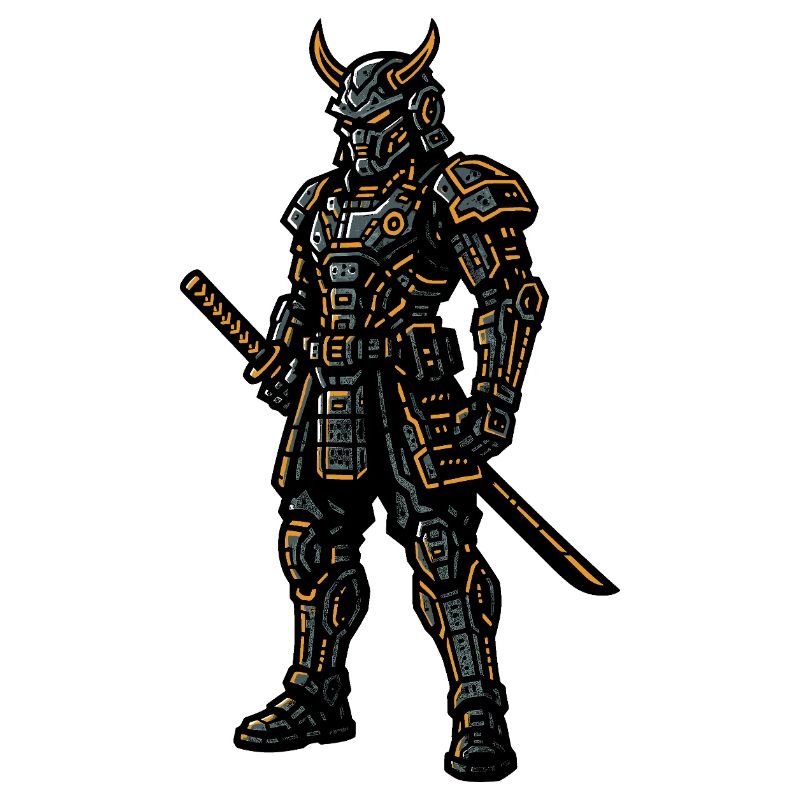 Cyberpunk Samurai